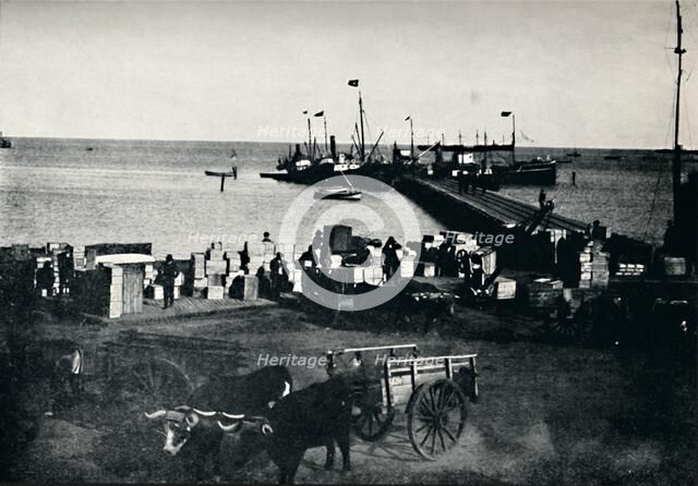 'Landing Place, Punta Arenas', 1911. Artist: Unknown.