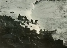 Landing Stores from the Boat at the First Landing-Place c1908, (1909)