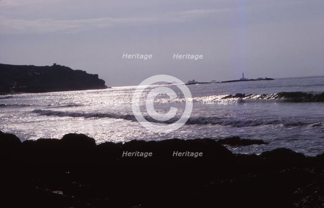 Lands End, Cornwall, England, 20th century. Artist: CM Dixon.