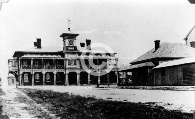 Lands Office, Brisbane, c1869. Creator: Unknown.