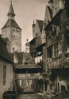 Landsberg am Lech. Hexenwinkel 1931. Artist: Kurt Hielscher