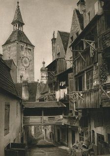 Landsberg am Lech. Hexenwinkel 1931. Artist: Kurt Hielscher