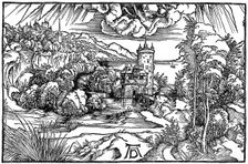 Landscape 1498, (1936). Artist: Albrecht Dürer