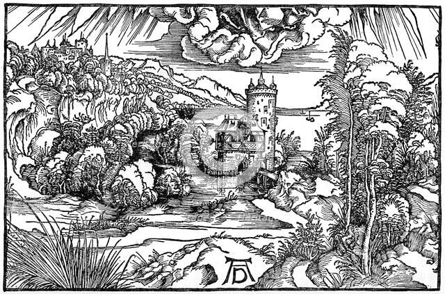 'Landscape', 1498, (1936). Artist: Albrecht Dürer