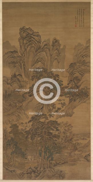 Landscape, 1632-1717. Creator: Wang Hui (Chinese, 1632-1717).
