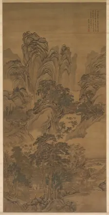 Landscape, 1632-1717. Creator: Wang Hui (Chinese, 1632-1717)