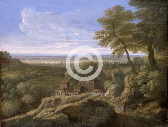 'Landscape', 1635-1675. Artist: Gaspard Dughet.