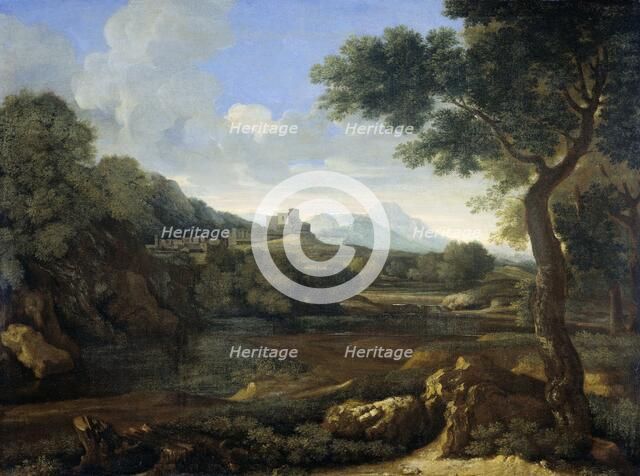 Landscape, 1640-1645. Creator: Gaspard Dughet.