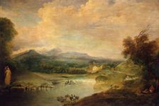 Landscape, 1714. Creator: Jean-Antoine Watteau