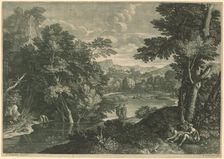 Landscape, 1733/1742. Creator: Elisha Kirkall