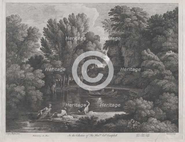 Landscape, 1743. Creator: Jean Baptiste Claude Chatelain.