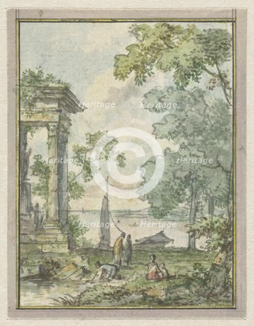 Landscape, 1752-1819. Creators: Juriaan Andriessen, Isaac de Moucheron.