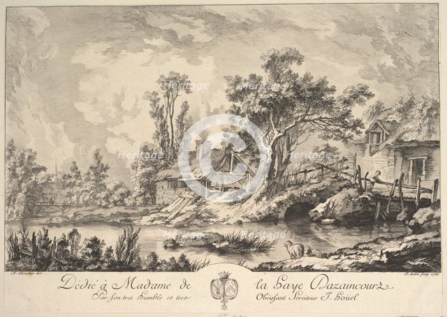 Landscape, 1759. Creator: Jean-Pierre Houel.