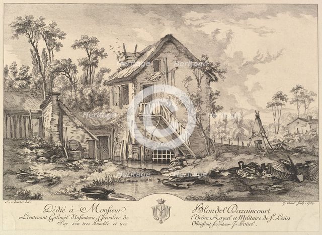 Landscape, 1759. Creator: Jean-Pierre Houel.