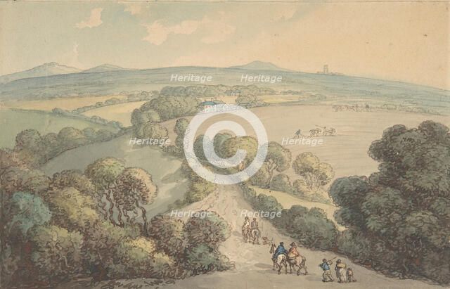 Landscape, 1780-1827. Creator: Thomas Rowlandson.