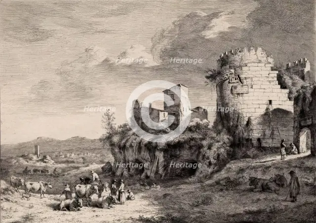 Landscape, 1780. Creator: Jean-Jacques de Boissieu.