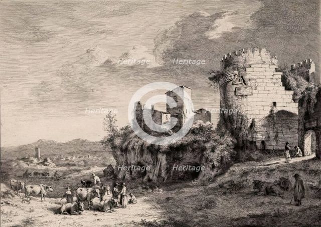 Landscape, 1780. Creator: Jean-Jacques de Boissieu.
