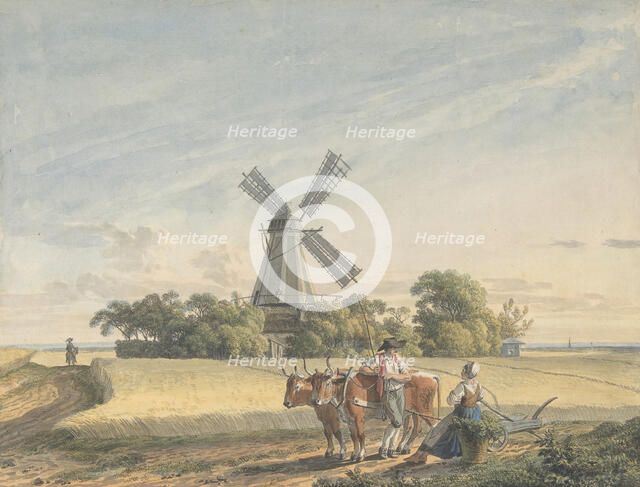 Landscape, 1785. Creator: Jacob Wilhelm Mechau.