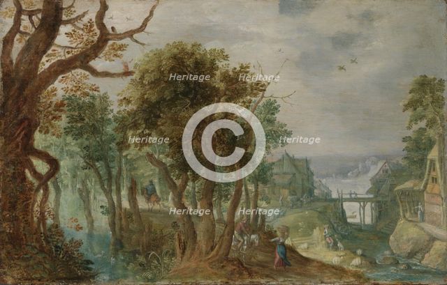 Landscape, 17th century. Creator: Anton Mirou.