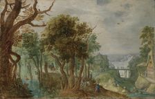 Landscape, 17th century. Creator: Anton Mirou