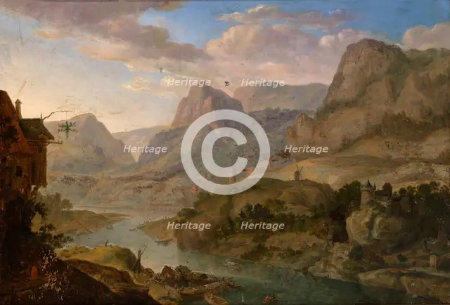 Landscape, 17th century? Creator: Herman Saftleven the Younger.