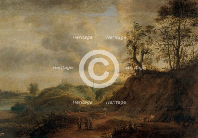 Landscape, 17th century. Creator: Lucas van Uden.