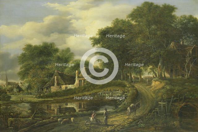 Landscape, 1800-1837. Creator: Julien Joseph Ducorron.