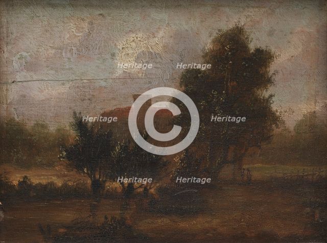 Landscape, 1801-1900. Creator: Meindert Hobbema.