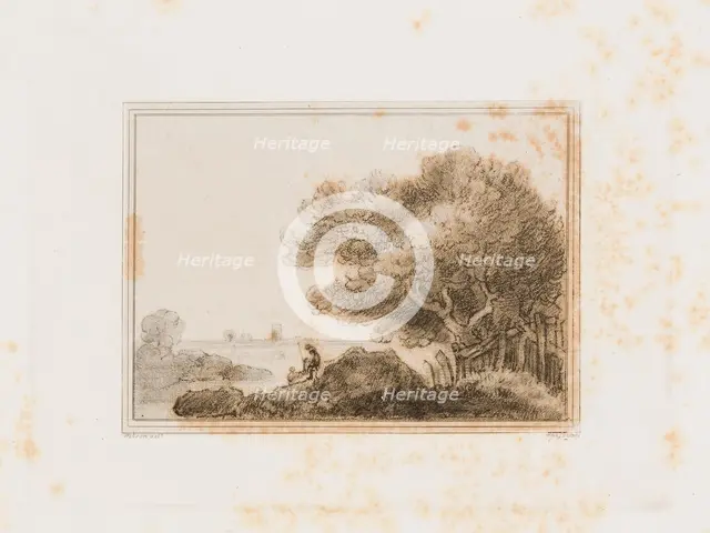 Landscape, 1810-1811. Creator: John Whessell.