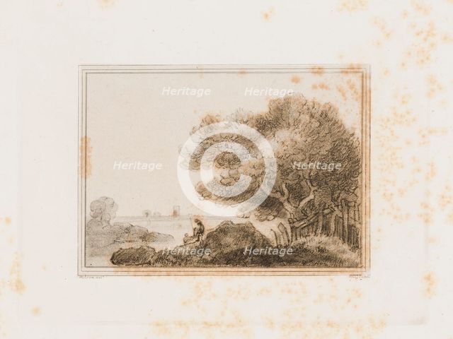 Landscape, 1810-1811. Creator: 
John Whessell.