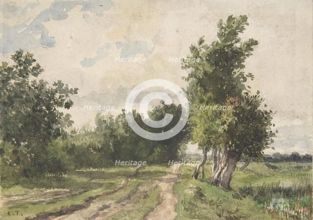 Landscape, 1825-65. Creator: Constant Troyon.