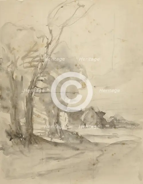 Landscape, 1827-1891. Creator: Johannes Bosboom.