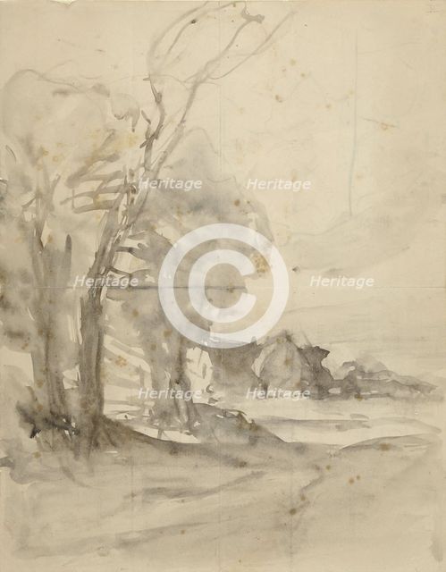 Landscape, 1827-1891. Creator: Johannes Bosboom.