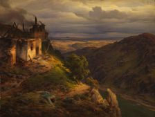 Landscape, 1835. Creator: Karl Friedrich Lessing