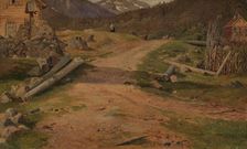 Landscape, 1835. Creator: Louis Gurlitt