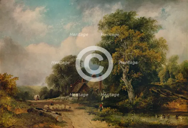 'Landscape', 1839, (1938). Creator: Frederick W Watts.