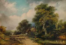 Landscape 1839, (1938). Creator: Frederick W Watts