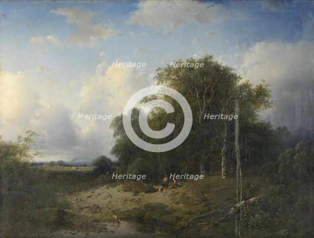 Landscape, 1840-1865. Creator: Frederik Hendrik Hendriks.