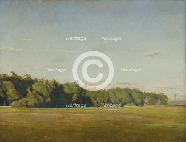 Landscape, 1849. Creator: Christen Dalsgaard.