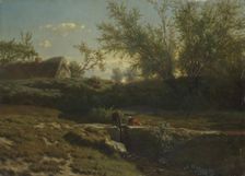 Landscape, 1853. Creator: Jean Baptiste Kindermans