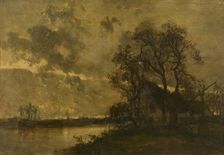 Landscape, 1860-1864. Creator: Johan Barthold Jongkind