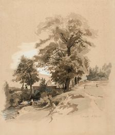 Landscape, 1860. Creator: Werner Holmberg