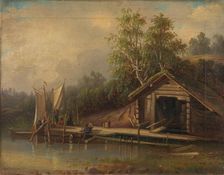 Landscape, 1861. Creator: Alfred Wiström