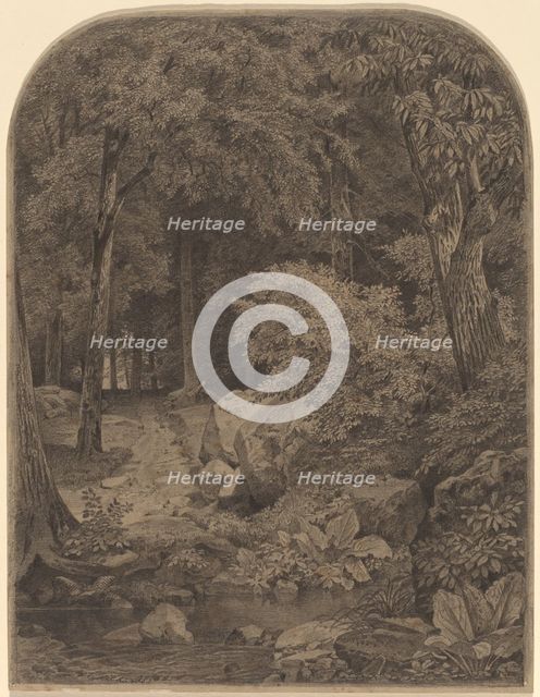 Landscape, 1862. Creator: William Trost Richards.