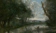 Landscape, 1865/70. Creator: Jean-Baptiste-Camille Corot