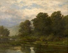 Landscape, 1872. Creator: Joseph Van Luppen