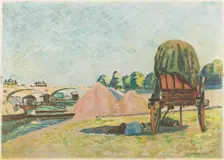 Landscape, 1882. Creator: Armand Guillaumin