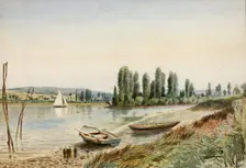 Landscape, 1883. Creator: Walter Paris