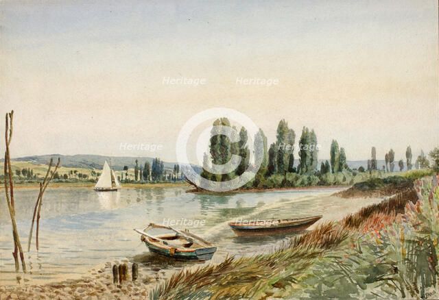 Landscape, 1883. Creator: Walter Paris.