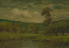 Landscape, 1884 or 1889. Creator: George Inness